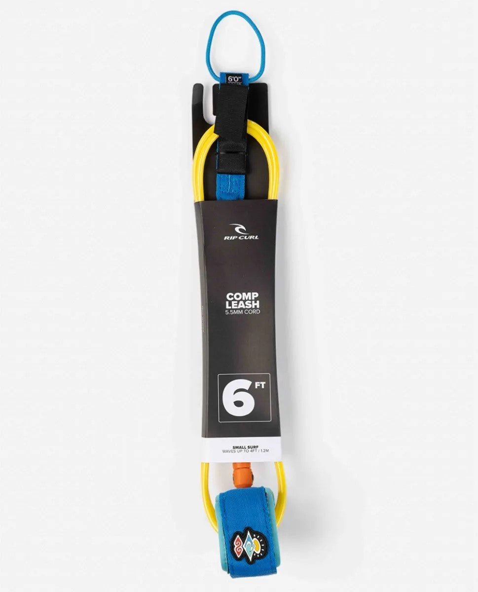 RIP CURL, 6'0 Surf Grip Comp Leash