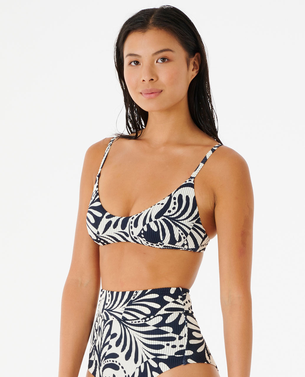 RIP CURL, Afterglow Swirl Bralette Bikini Top