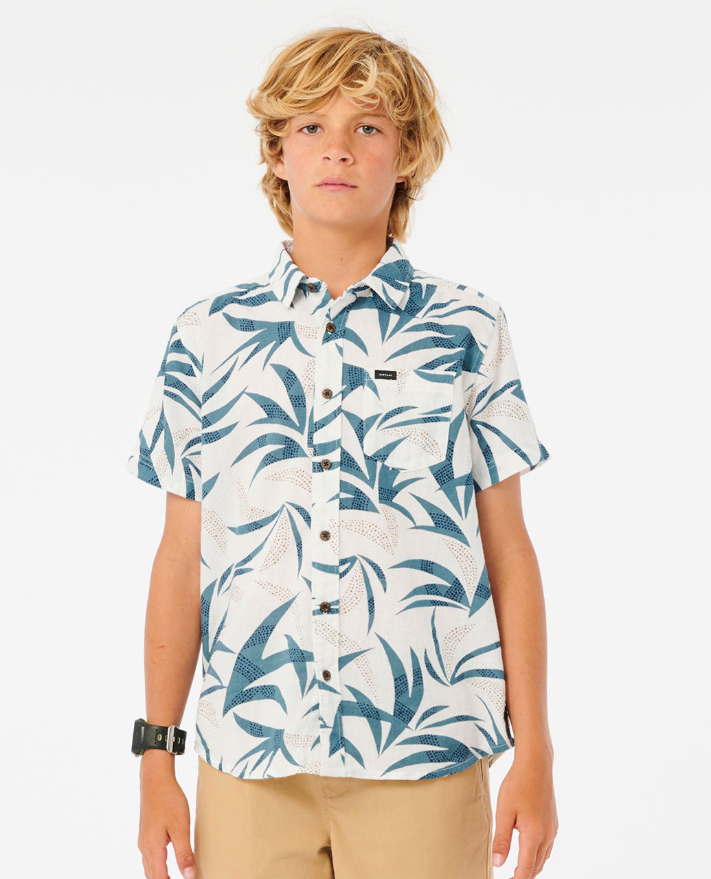 RIP CURL, Angourie Short Sleeve Shirt - Boy (8-16 years)