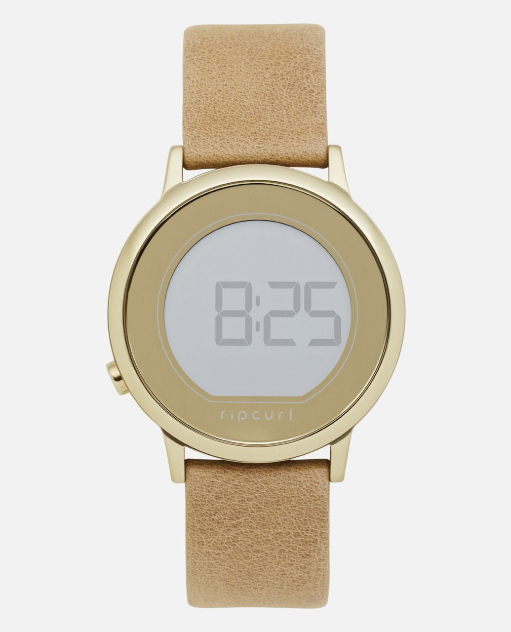 RIP CURL, Daybreak Digital Gold Leather Watch