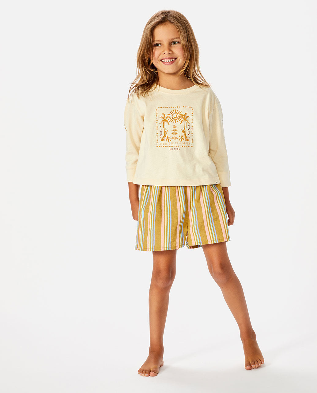 RIP CURL, Dreamers Long Sleeve Tee - Girls (1-8 Years)