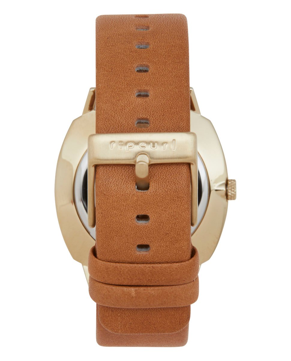 RIP CURL, Mali Gold Leather Watch