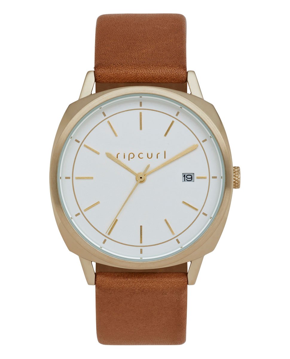 RIP CURL, Mali Gold Leather Watch