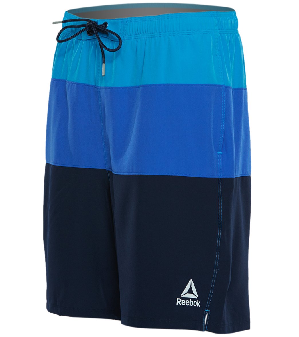 Reebok, Reebok Blockheads 20" Volley Shorts Blue/Crushed Cobalt/Collegiate Navy