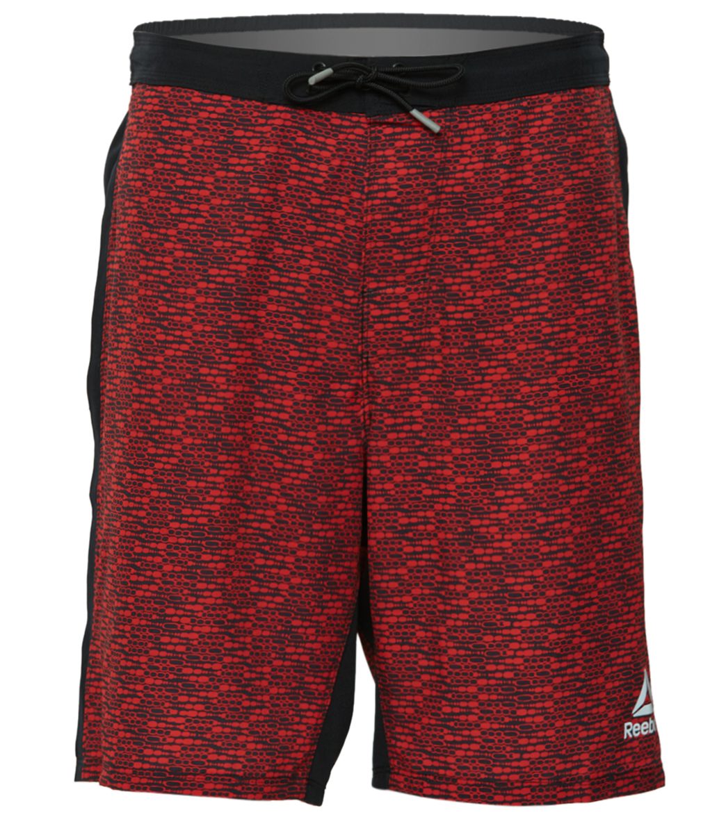 Reebok, Reebok Mavericks 20" E-Board Shorts Primal Red