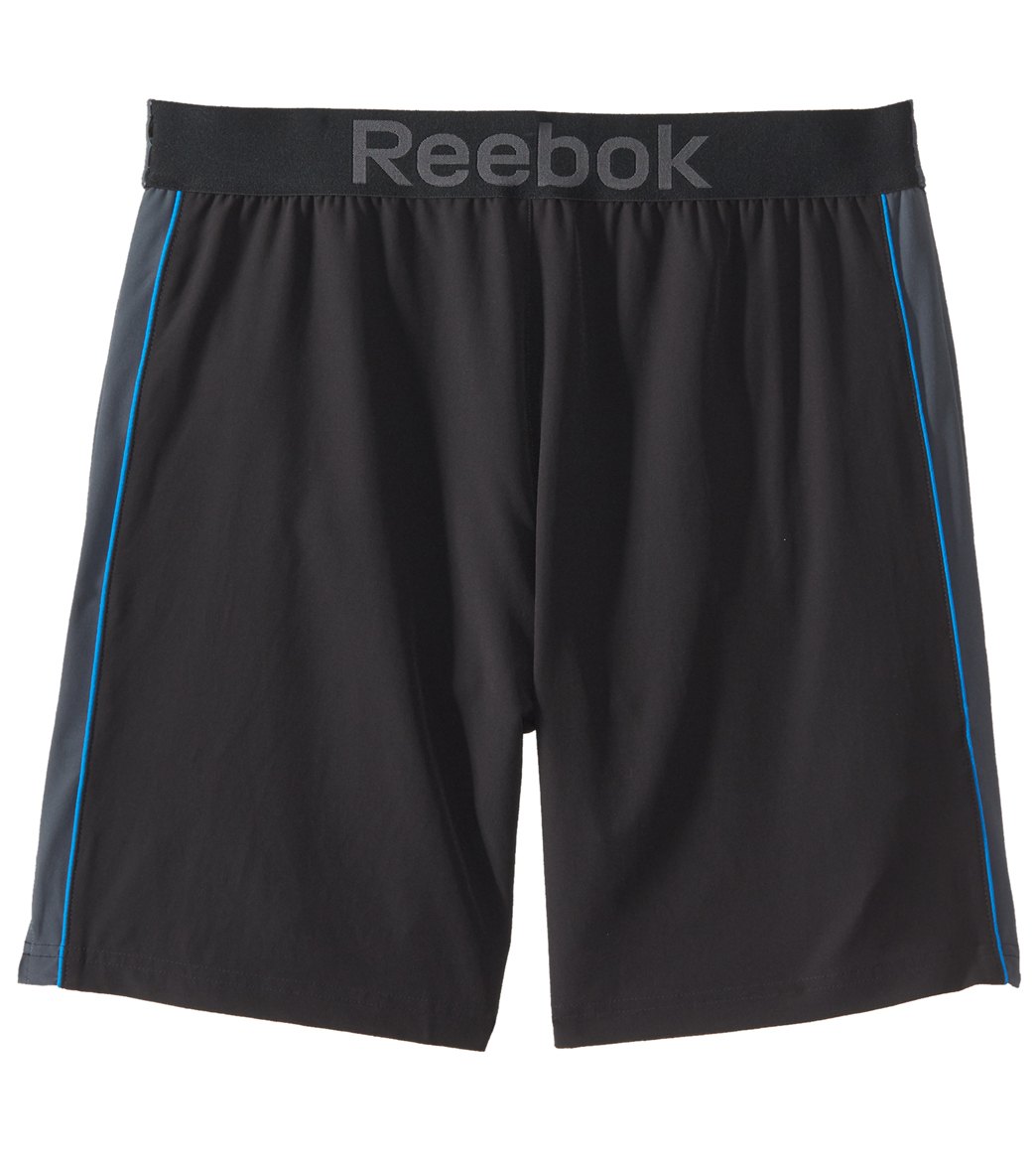 Reebok, Reebok Men's Graphic Active 8 inch Volley Black