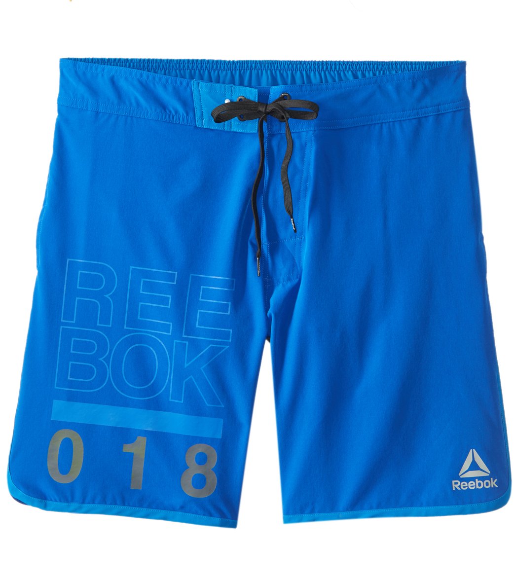 Reebok, Reebok Men's Graphic Dolphin 9 inch E-Board Deep Blue