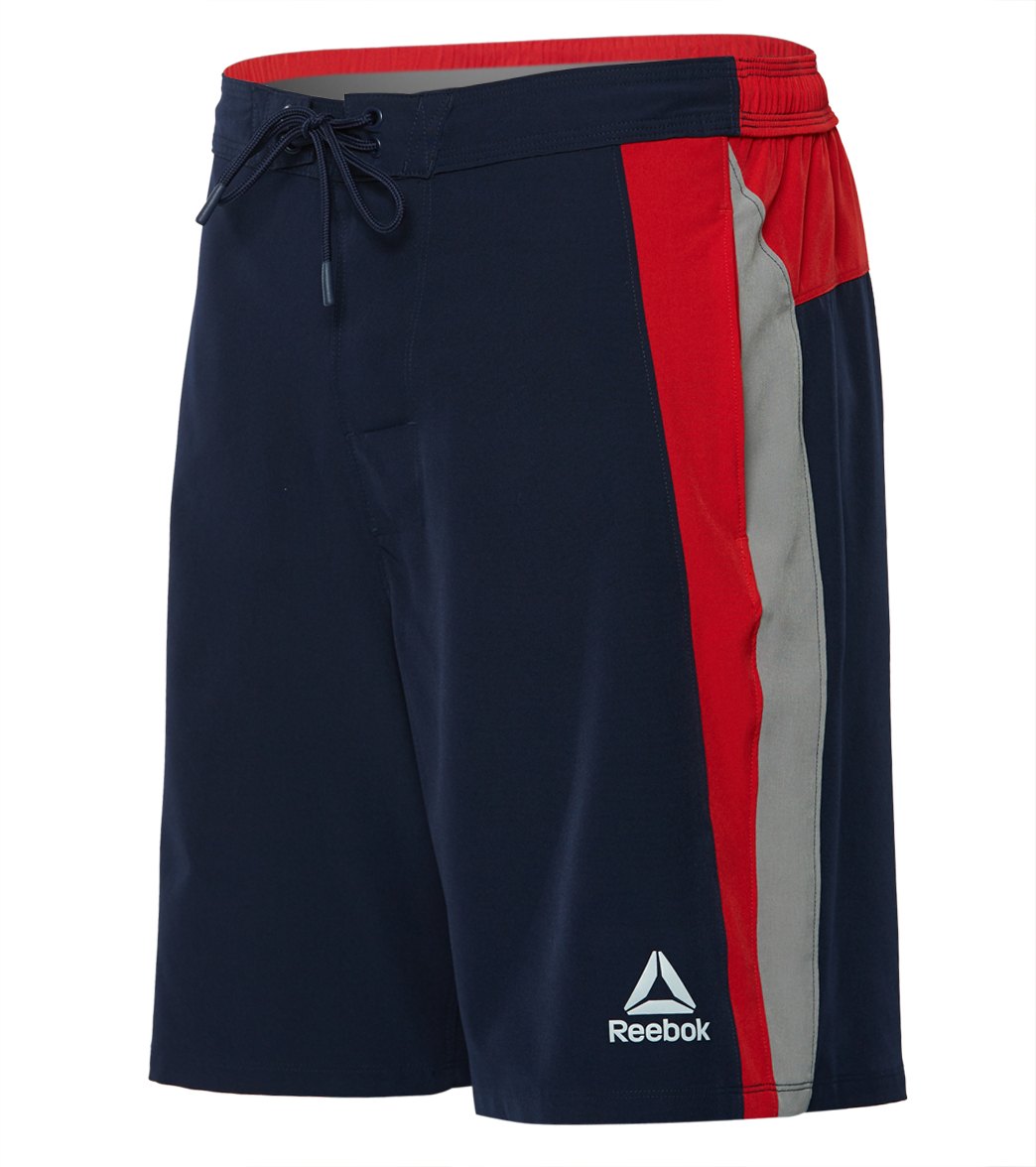 Reebok, Reebok Ree Splice 20" E-Board Shorts Collegiate Navy/Primal Red/True Grey