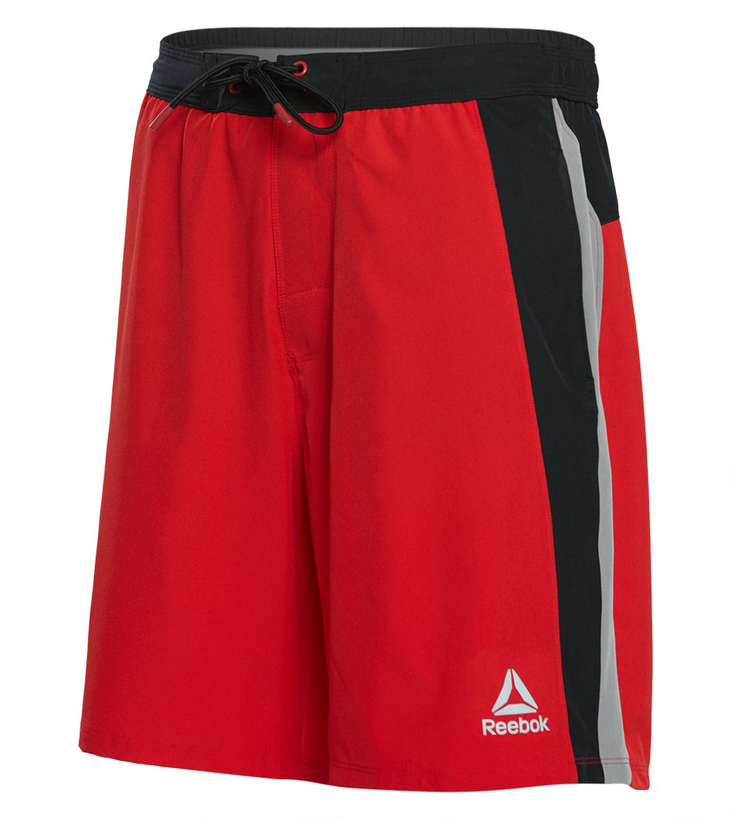 Reebok, Reebok Ree Splice 20" E-Board Shorts Primal Red/Black/True Grey