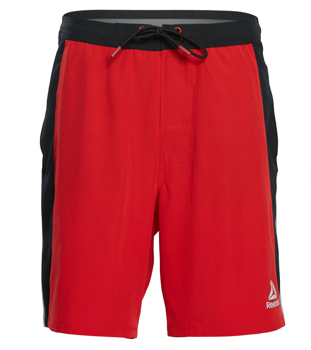 Reebok, Reebok Ree Splice 20" E-Board Shorts Primal Red/Black/True Grey