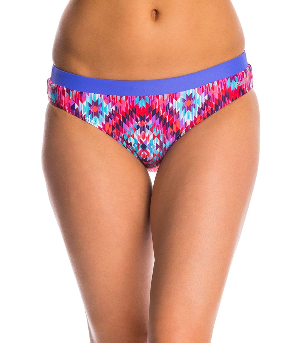 Reebok, Reebok Zamora Ruthie Reversible Hipster Bikini Bottom Multi