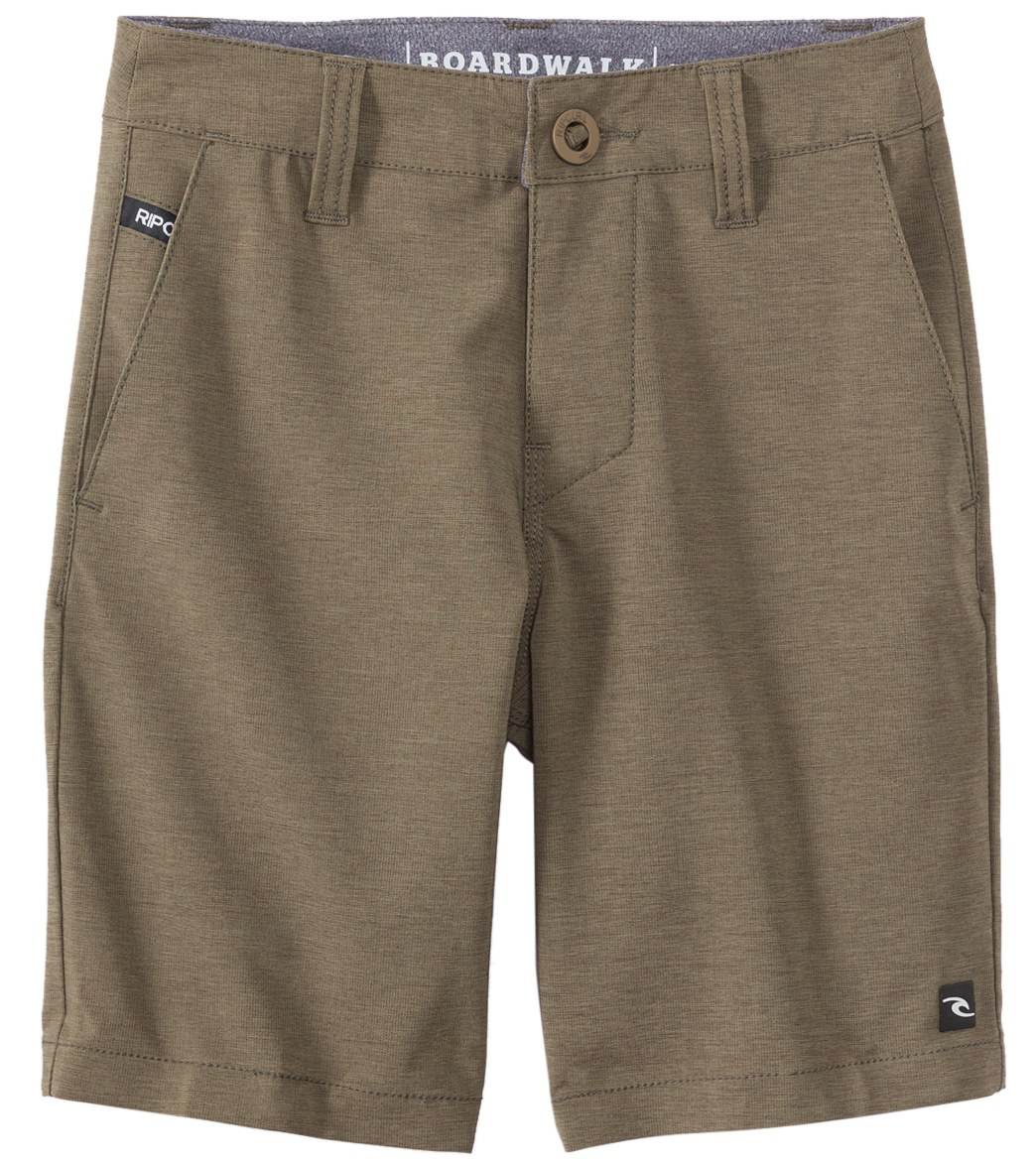 RIP CURL, Rip Curl Boys' Mirage Phase Boardwalk Boardshort (Big Kid) Military Green