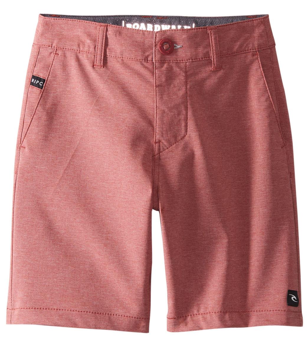 RIP CURL, Rip Curl Boys' Mirage Phase Boardwalk Short (Big Kid) Red