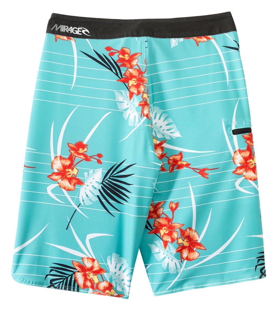 RIP CURL, Rip Curl Boys' Mirage Redrum Boardshort (8yrs-14yrs) Teal