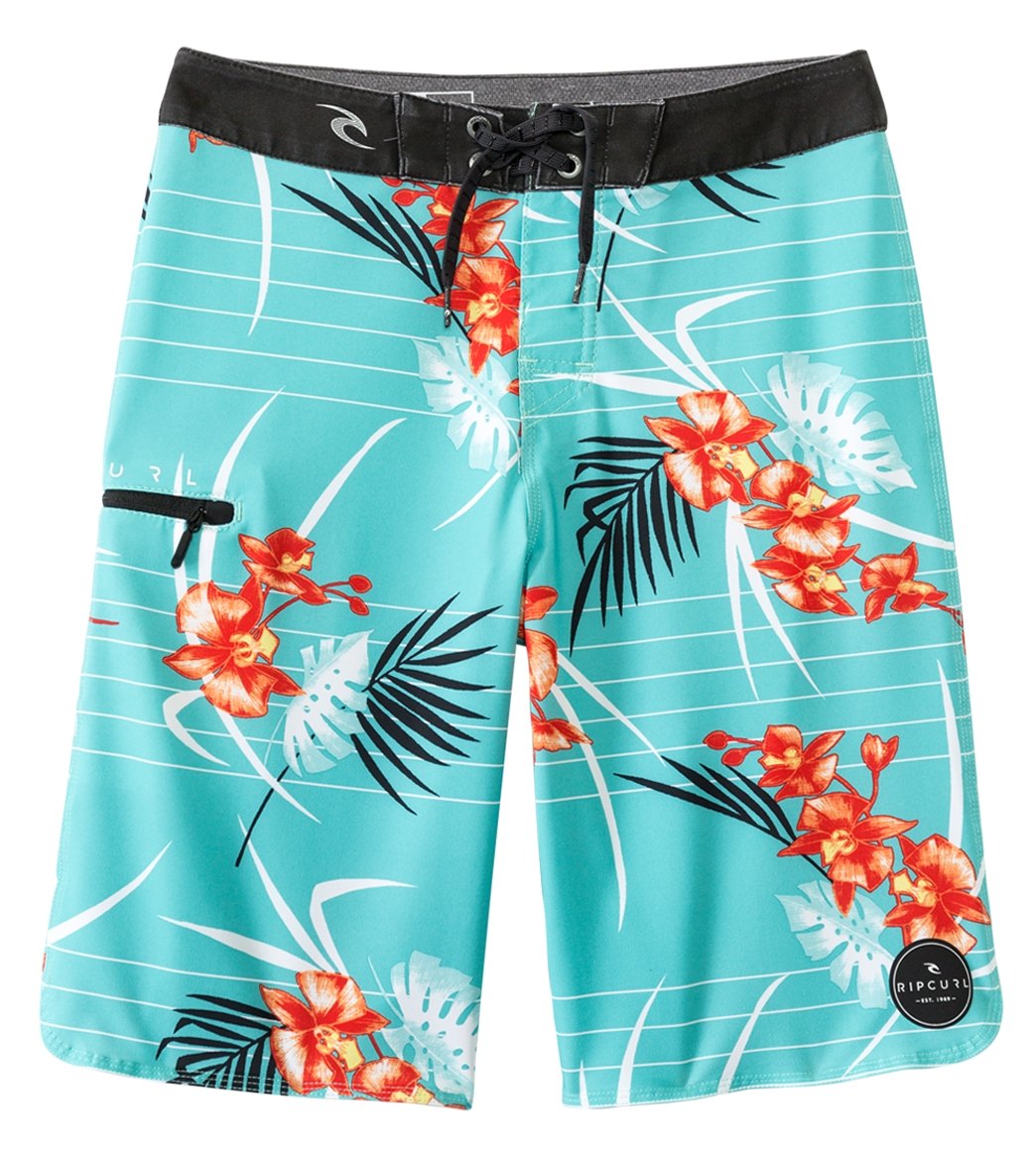 RIP CURL, Rip Curl Boys' Mirage Redrum Boardshort (8yrs-14yrs) Teal