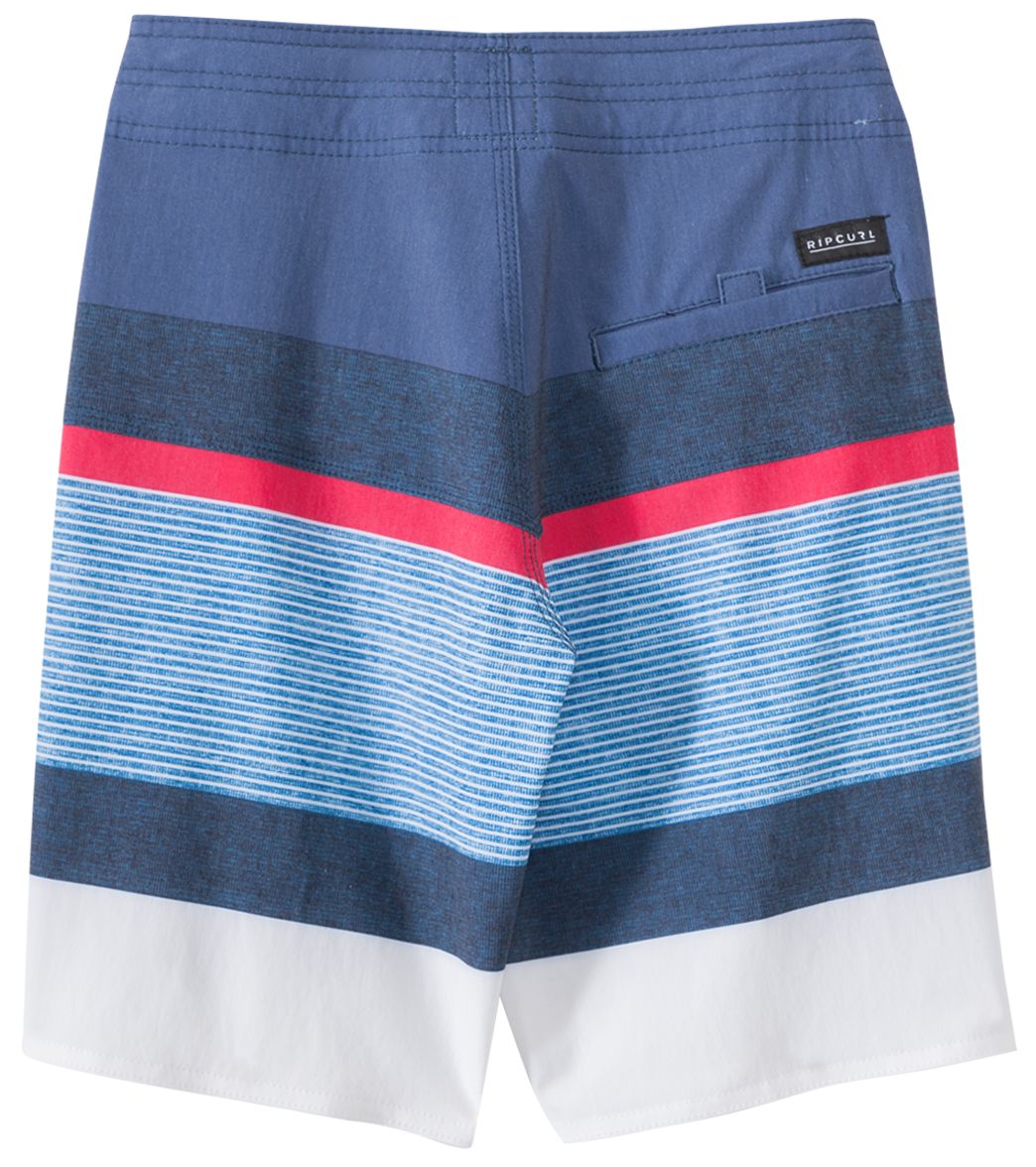 RIP CURL, Rip Curl Boys' Rapture Stripe Boardshort (8-20) Navy