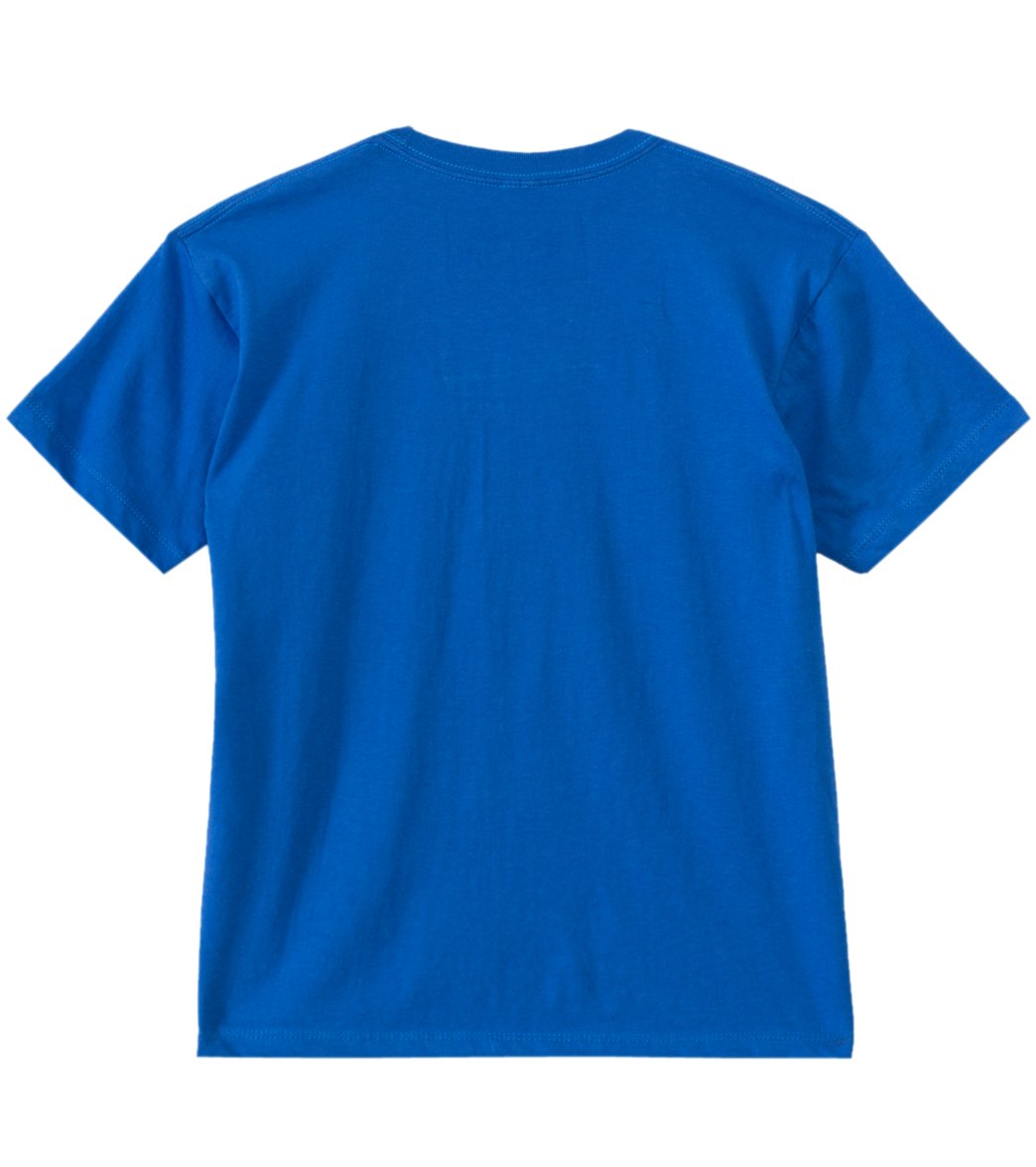 RIP CURL, Rip Curl Boys' Rerum Pocket S/S Tee (8yrs-14yrs) Royal