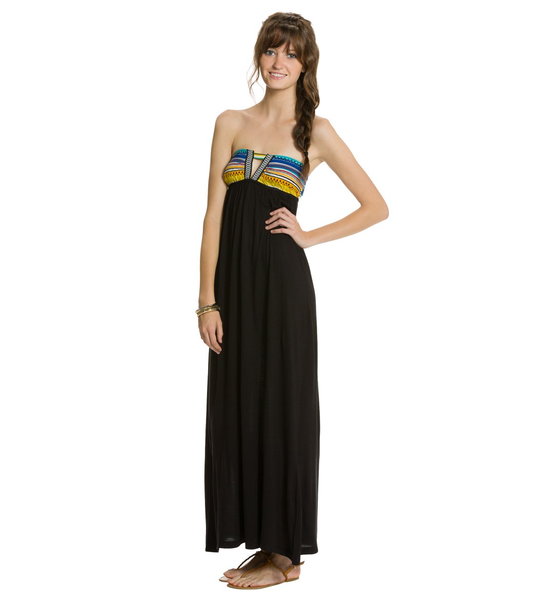 RIP CURL, Rip Curl Caliente Maxi Dress Black