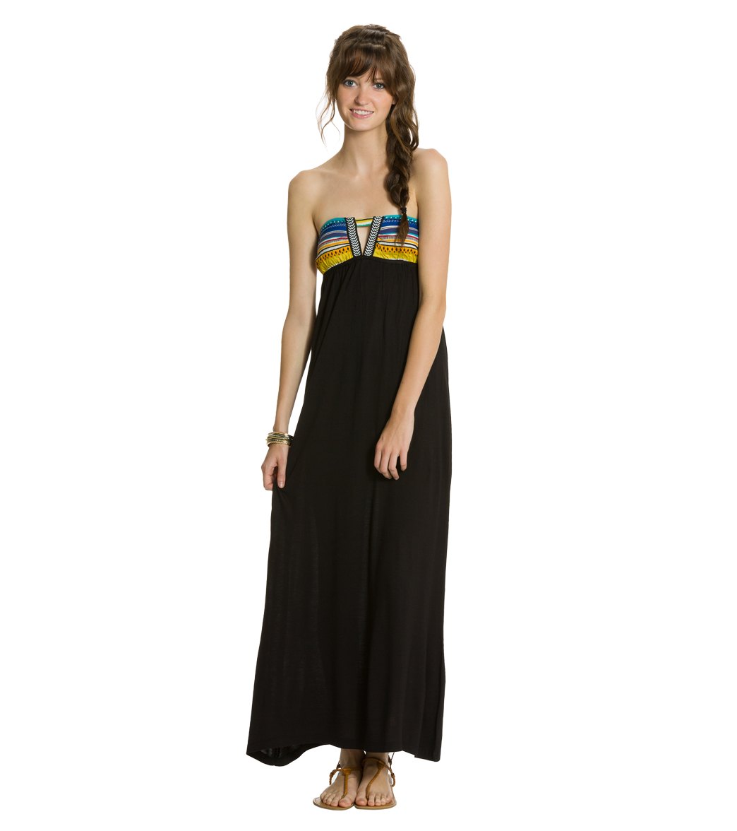 RIP CURL, Rip Curl Caliente Maxi Dress Black