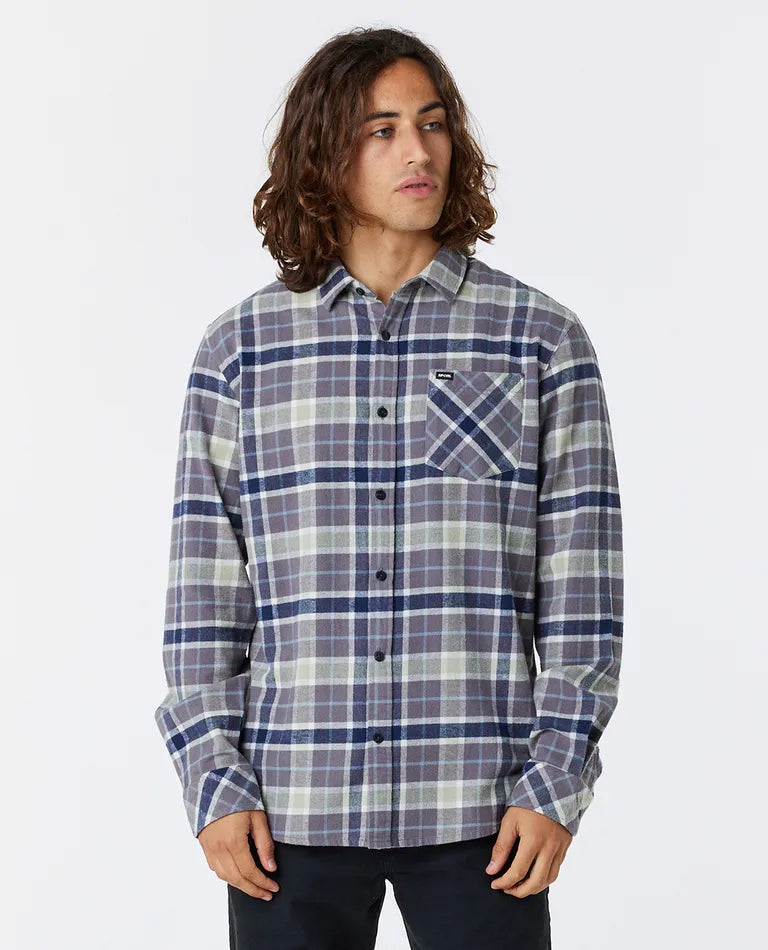 RIP CURL, Rip Curl Checked In Flannel Shirt