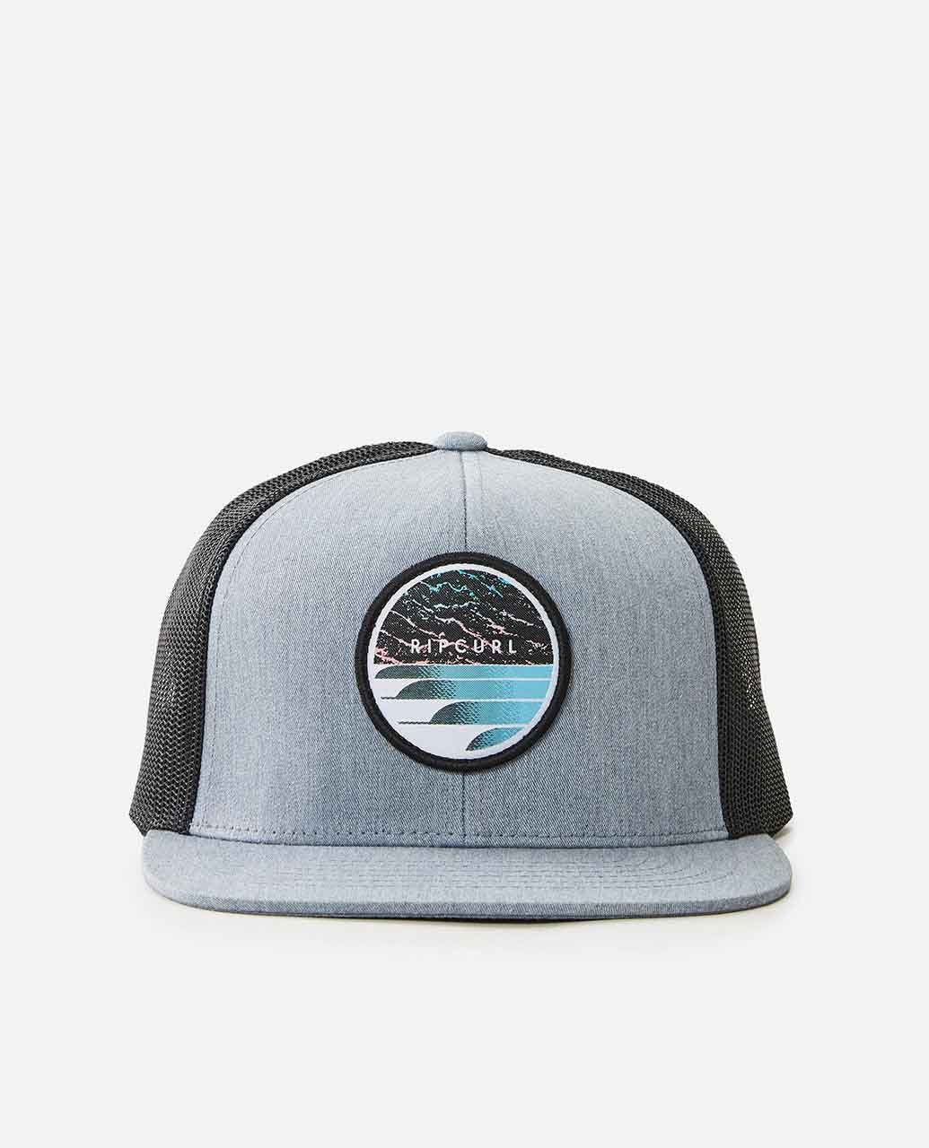 Rip Curl Mens, Rip Curl Custom Trucker Hat - Grey