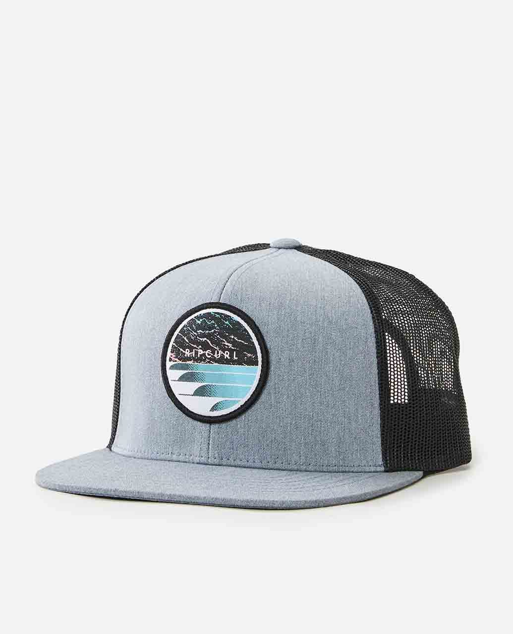 Rip Curl Mens, Rip Curl Custom Trucker Hat - Grey