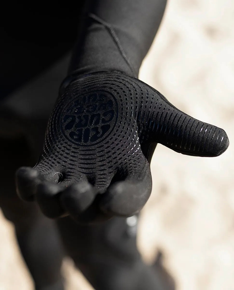 RIP CURL, Rip Curl Flashbomb 3/2 5 Finger Gloves