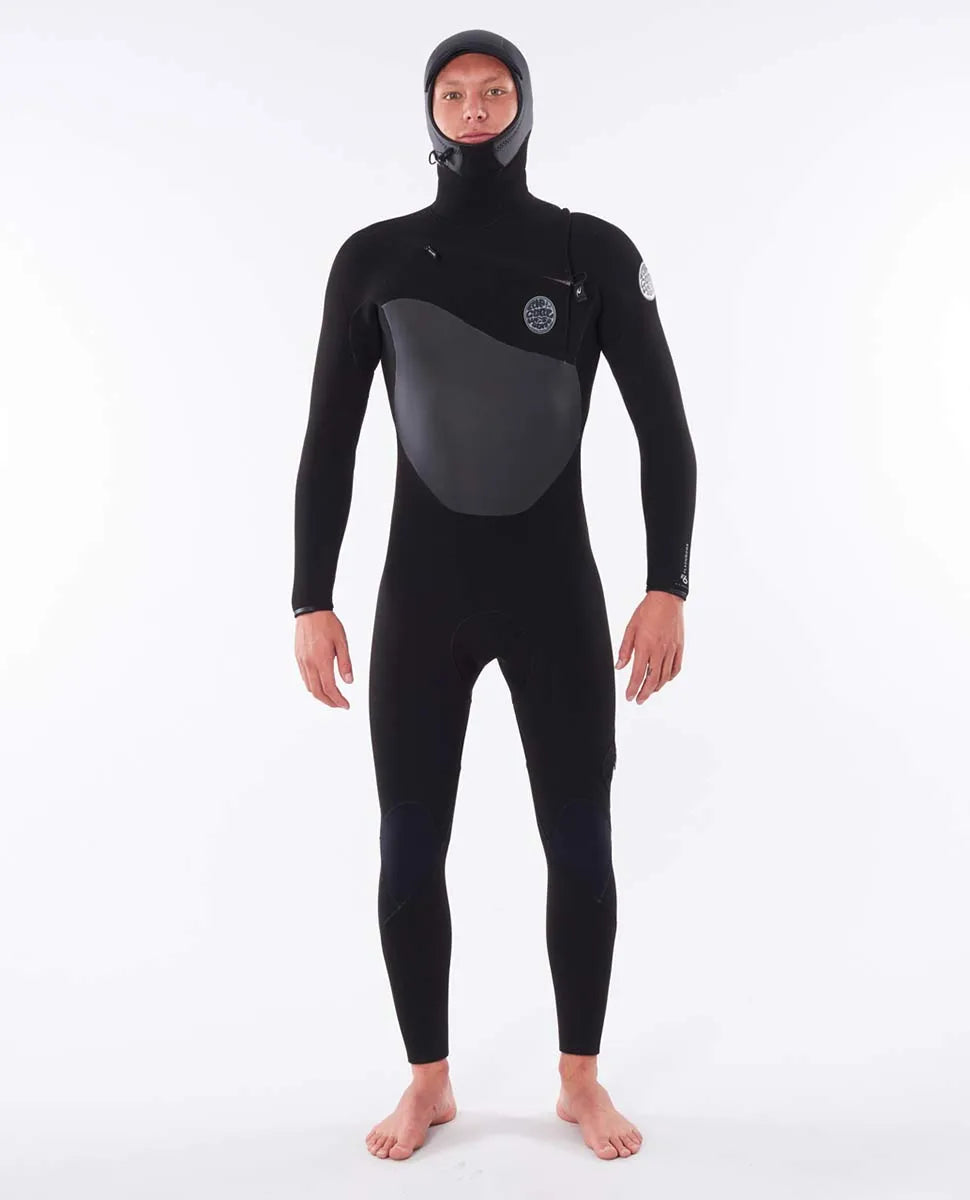 RIP CURL, Rip Curl Flashbomb 5/4 Hooded Men's Wetsuit