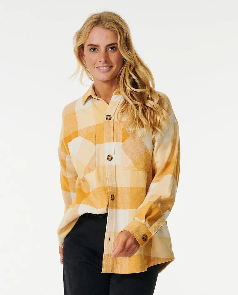 RIP CURL, Rip Curl La Isla Flannel Shirt