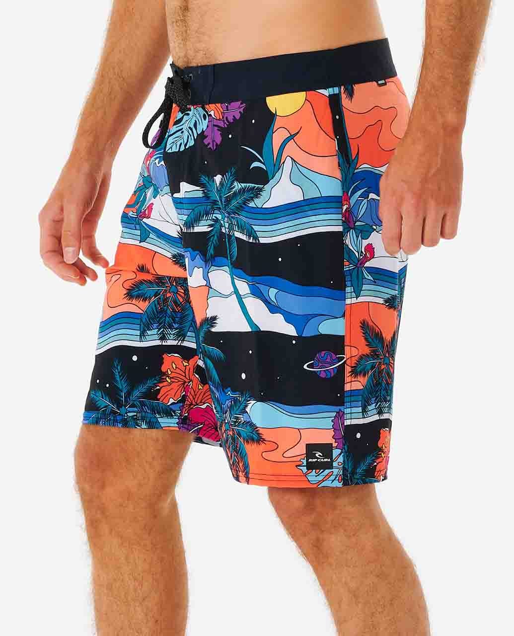 Rip Curl Mens, Rip Curl Mirage Postcards 19" Boardshort