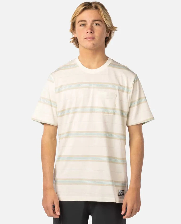 RIP CURL, Rip Curl Pacific Rinse Stripe Tee