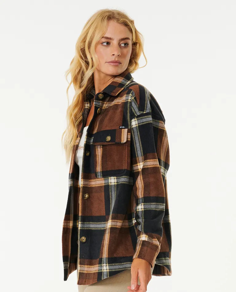 RIP CURL, Rip Curl Sun Club Flannel Shirt