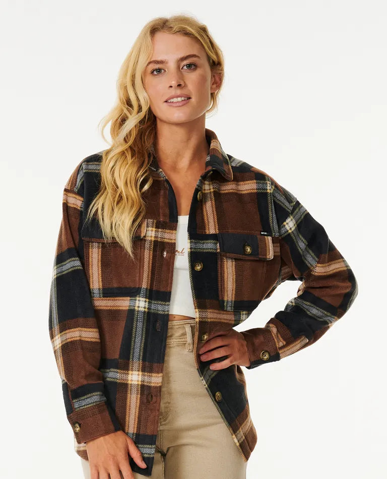 RIP CURL, Rip Curl Sun Club Flannel Shirt