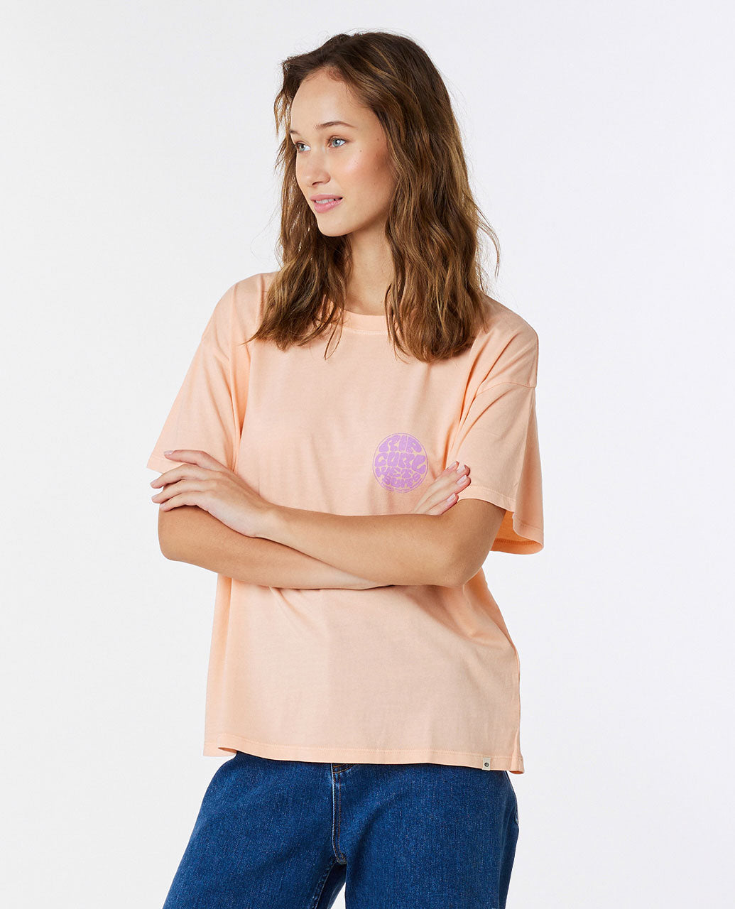 RIP CURL, Wettie Icon Relaxed Tee