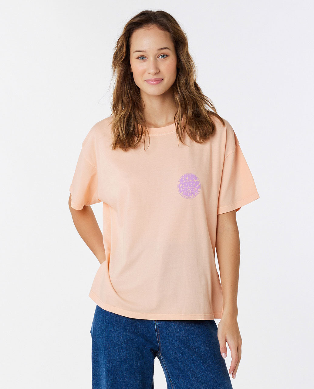 RIP CURL, Wettie Icon Relaxed Tee