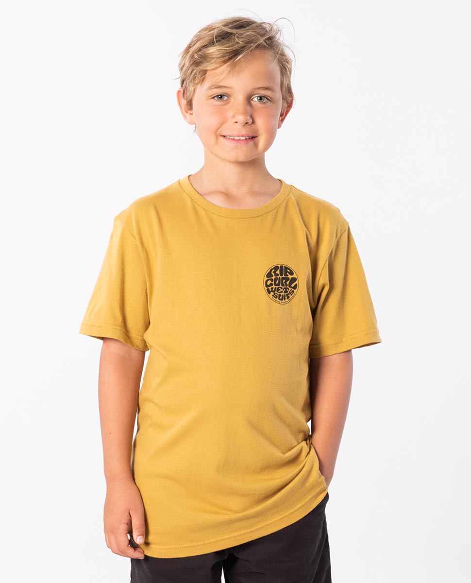 RIP CURL, Wettie Throwback Tee - Boys