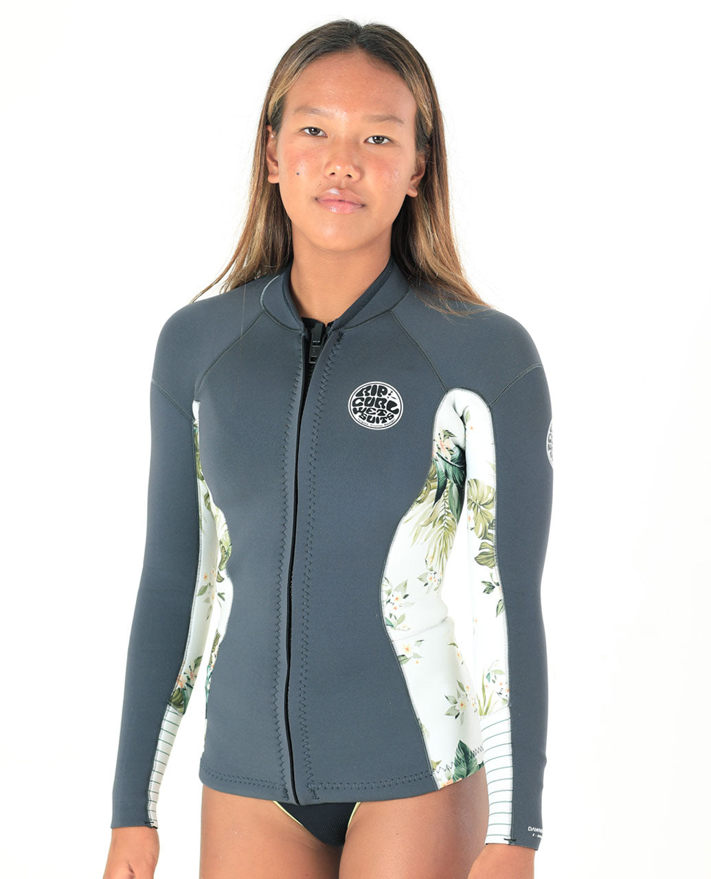 RIP CURL, Women Dawn Patrol Eco Long Sleeve Wetsuit Jacket