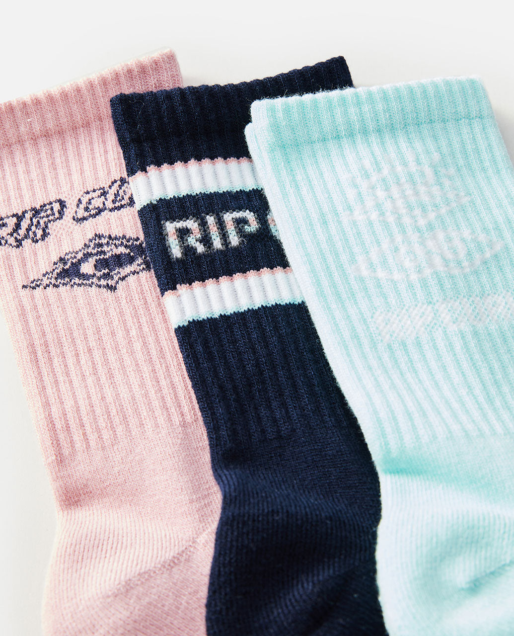 RIP CURL, Women Icons of Surf Sock - 3 Pack