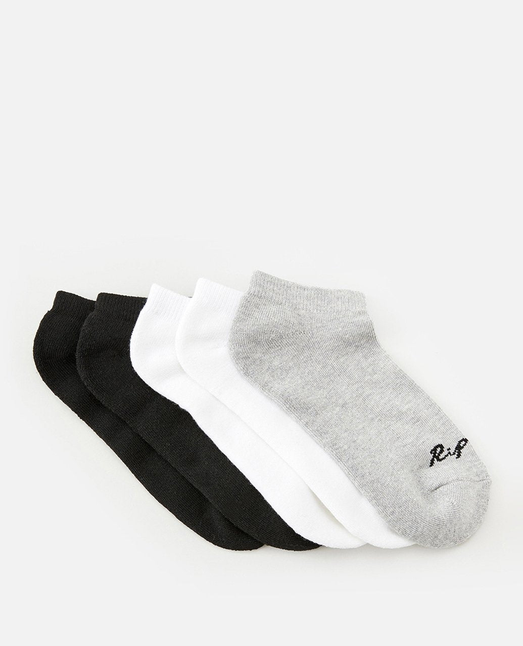 RIP CURL, Womens Ankle Socks - 5 Pack