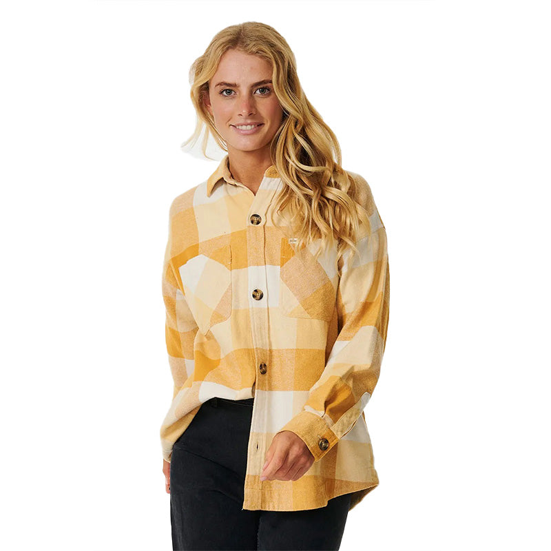 RIP CURL, Women's La Isla Flannel Shirt