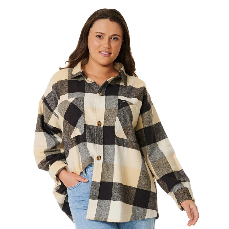 RIP CURL, Women's La Isla Flannel Shirt