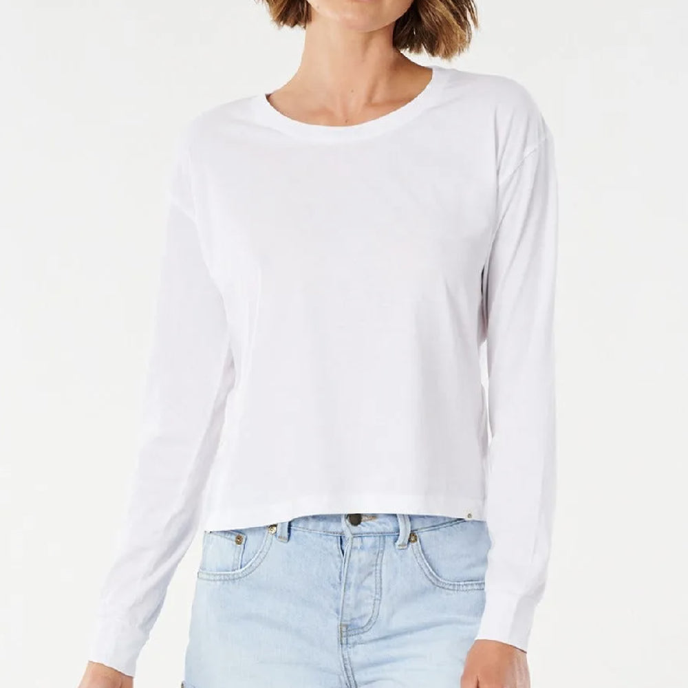 RIP CURL, Women's Plains Long Sleeve Tee